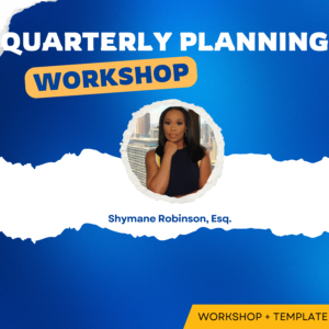 Quarterly planning workshop